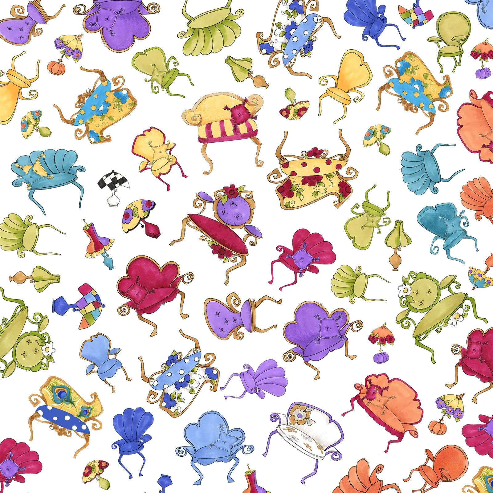 【Loralie Designs】Furniture Fancy White(ULH-265)