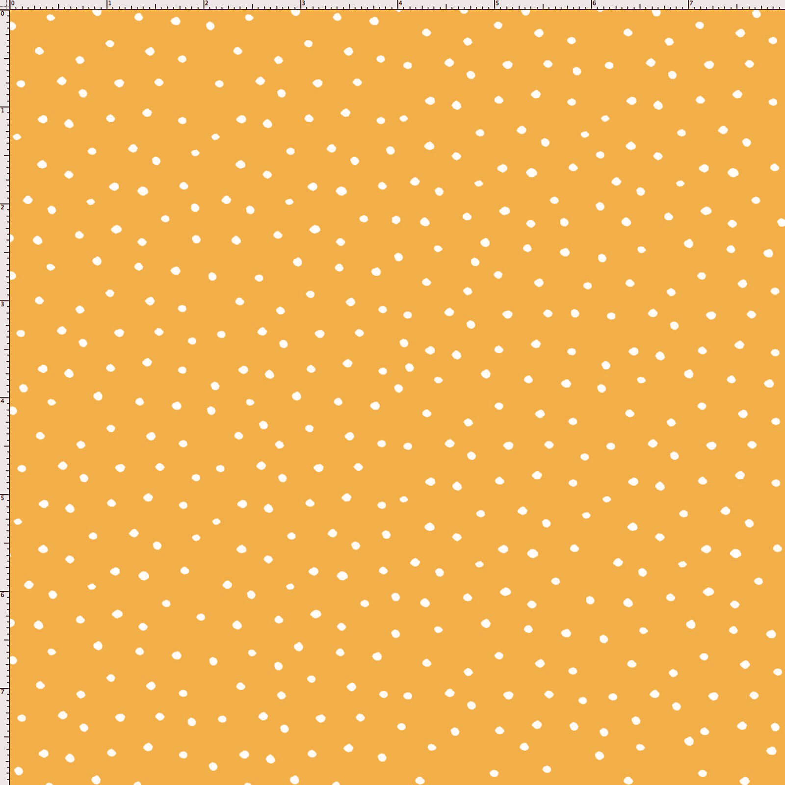 【Loralie Designs】-Dinky Dots Tan/white　ドット柄 (ULH-300)イエロー系