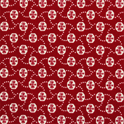 【 RED WORKS / レッドワークス 】50x55cm (UMK-006) カラバリ レッド・ホワイト