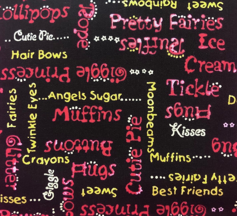 USA輸入コットン生地 50x55cm (UML-013)