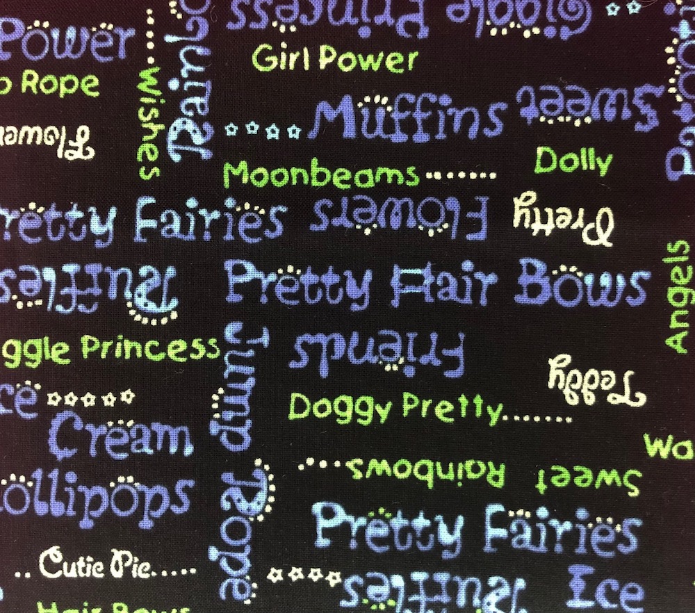 USA輸入コットン生地 50x55cm (UML-015)