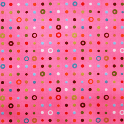 【水玉プリント】50x55cm (UMT-105)