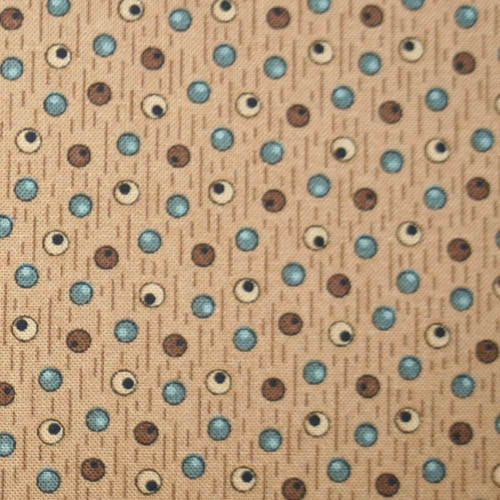 【水玉プリント】50×55cm (UOTS-236)