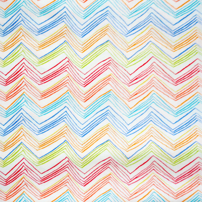 【その他プリント】50x55cm (UOTS-424) シェブロン柄　ボーダー