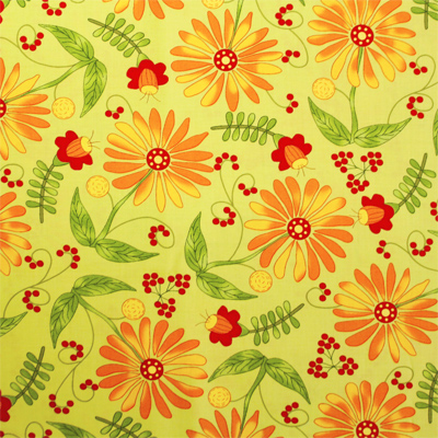 Flower柄 50x55cm(UOTS-433) カラーバリエーション
