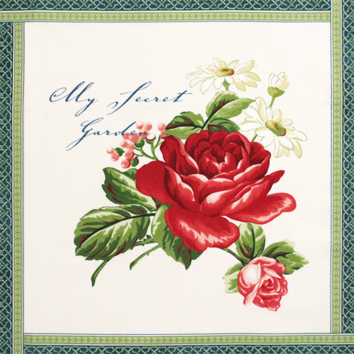 【花柄パネルプリント】75x110cm (UOTS-481)