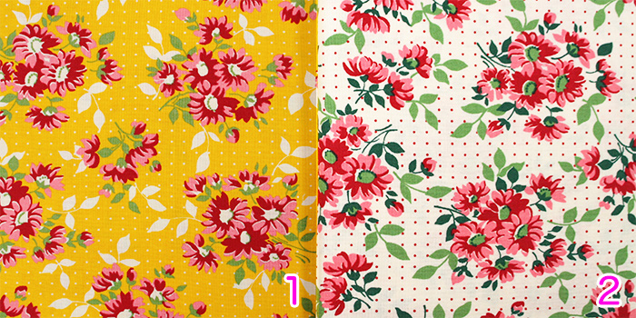 【サーティーズ】花柄  ドット柄  2色展開(UTH-139)