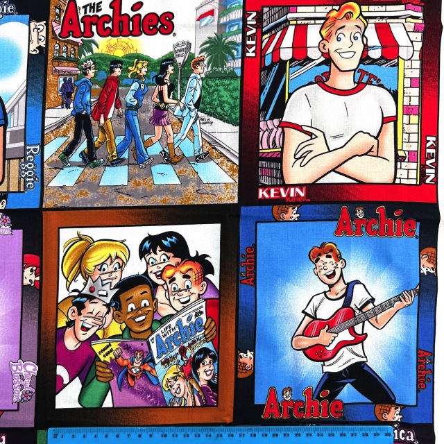 USAコットン 【アメコミ Archie Comics(アーチーコミックス) 布地