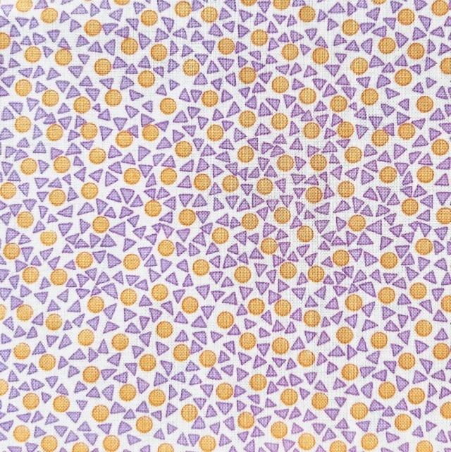 USA輸入生地【サーティーズ(1930年代の復刻版生地)】パープル系 (UTH-167)