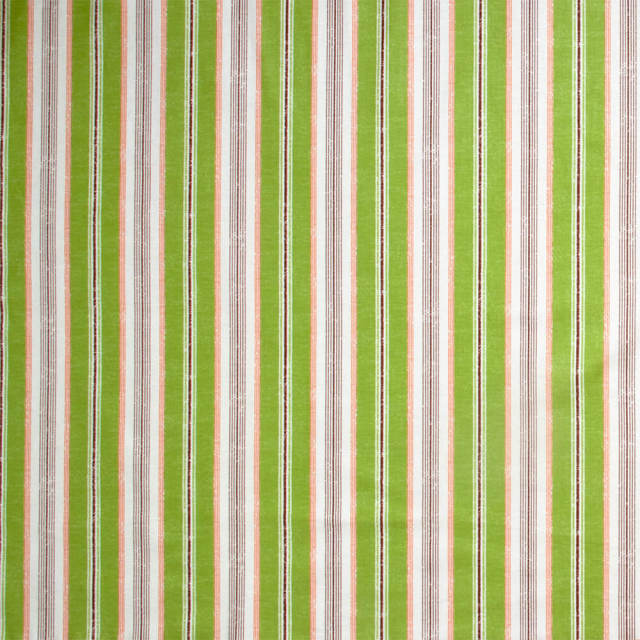 【小関鈴子先生デザインプリント】50cm × 55cm　(JKS-213) グレー　ストライプ柄