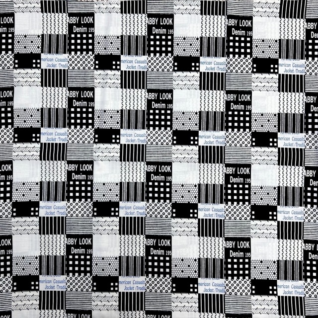 人形　額　パッチワーク ミニチュアクレイクラフト「パッチワークの額」＊ティルダを探せ