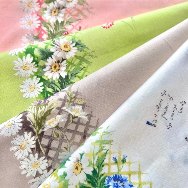 【小関鈴子先生 2026新作 春デザイン】英字柄 花柄 4色展開(JKS-491)