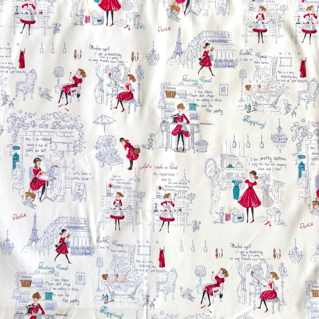 【小関鈴子先生 2026新作 春デザイン】英字柄 ガールズ 女の子柄  (JKS-493）