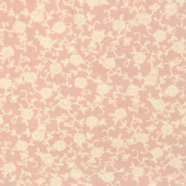【花柄　プリント】(JOT-035)　ピンク