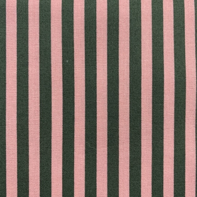 【ストライプ柄】　JOT-181  50×55cm  ピンク/ダークブラウン
