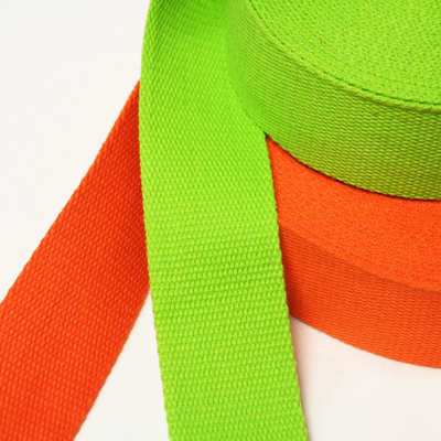 【ウェビングテープ / 巾4cm 広幅テープ】1mサイズカット  バッグの持ち手に  10色展開  (NOT-154)