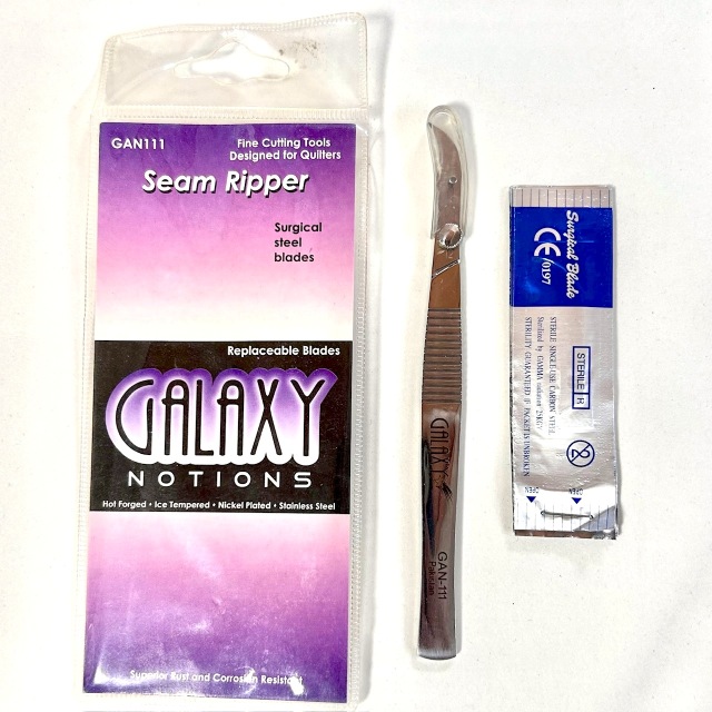 【Seam Ripper】シームリッパー  糸切り 縫製ステッチ  ステンレススチール (NOT-256)
