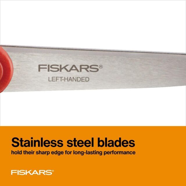Fiskars】フィスカース 左利き用ハサミ 8インチはさみ(NOT-295)