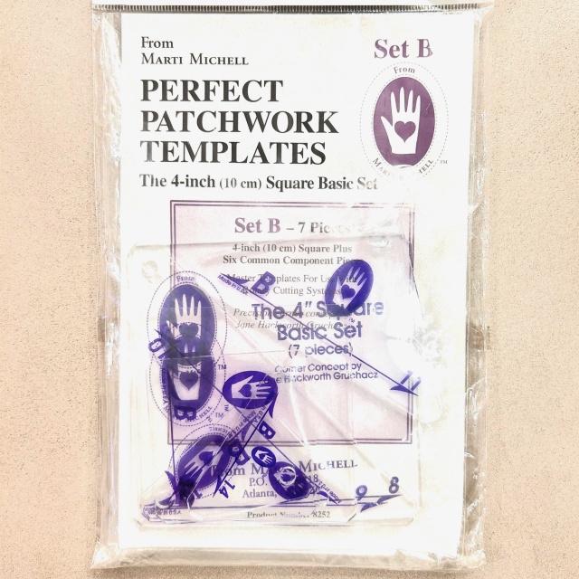 USA製【 Marti Michell 】マーティ・ミッチェル  パーフェクトパッチワーク アクリルテンプレート セットB  (NOT-304)