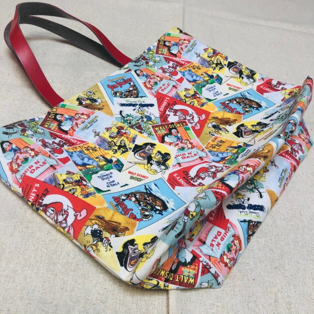 ディズニー ミニトートバッグのレシピ付き】布セット (S-015)