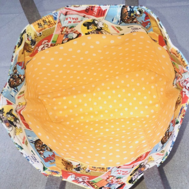 ディズニー ミニトートバッグのレシピ付き】布セット (S-015)