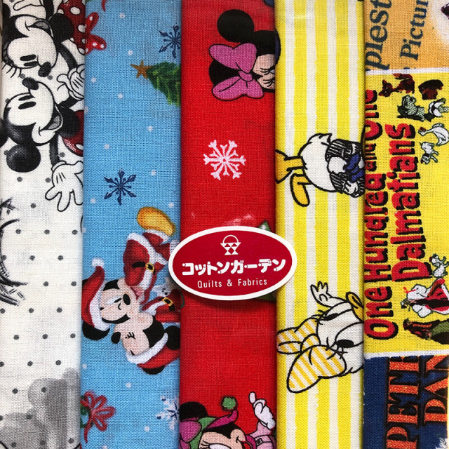 ディスニーキャラクターの布