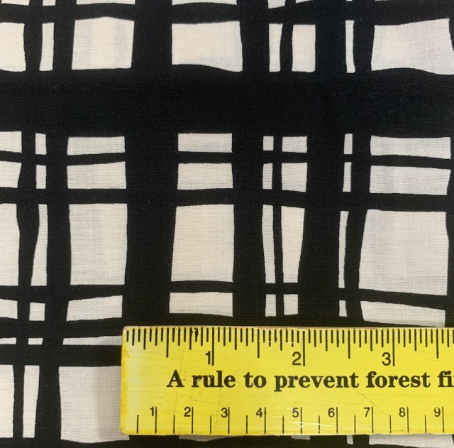 【BWモノトーン】白黒チェック柄　UBW-132