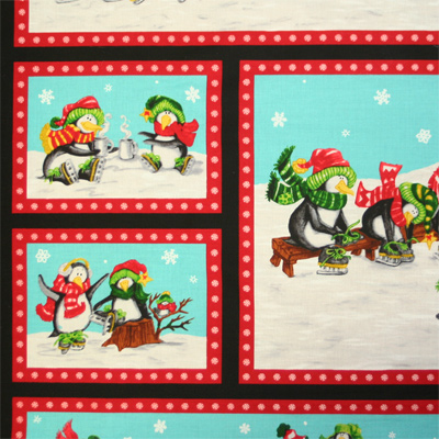 【クリスマス パネル柄】60x110cm (UCH-038)