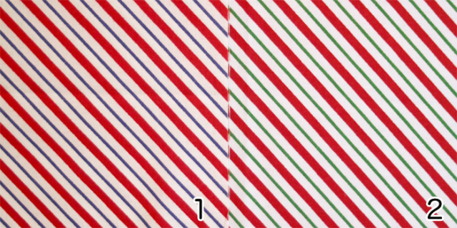 USA輸入生地【クリスマスデザイン】ストライプ柄  50x55cm (UCH-053)