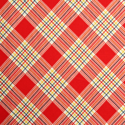 【チェックプリント】50×55cm (UCK-029) カラーバリエーション