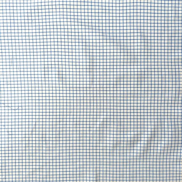 国産【チェックプリント】ホワイト×ブルー系 チェック柄 (JCK-005)