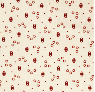 【USAコットン  キャリコ】ドット柄　ネイビーブルー(UCR-322)