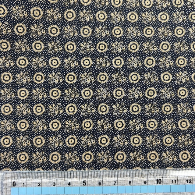 【USAコットン  キャリコ】ドット柄 (UCRB-004)