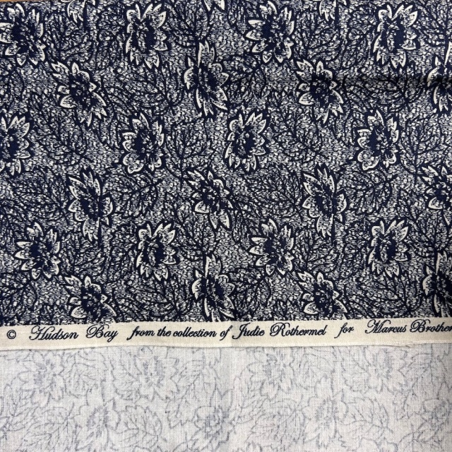 【キャリコ】草花柄  (UCRB-006)