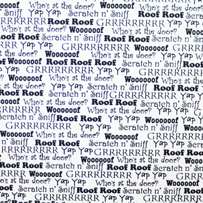 【犬柄プリント】50x55cm (UDG-048)