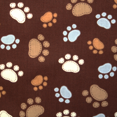 【足跡プリント】50x55cm (UDG-057) カラーバリエーション