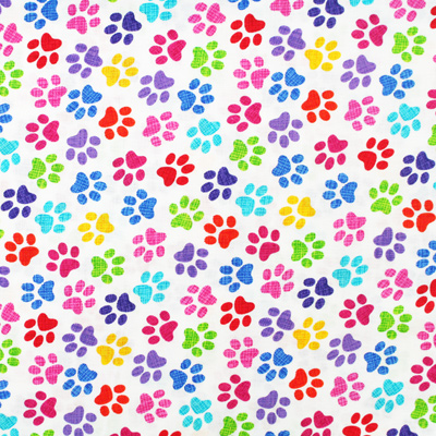 【足跡プリント】50x55cm (UDG-088) カラーバリエーション