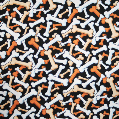 【犬柄プリント】50x55cm (UDG-090)