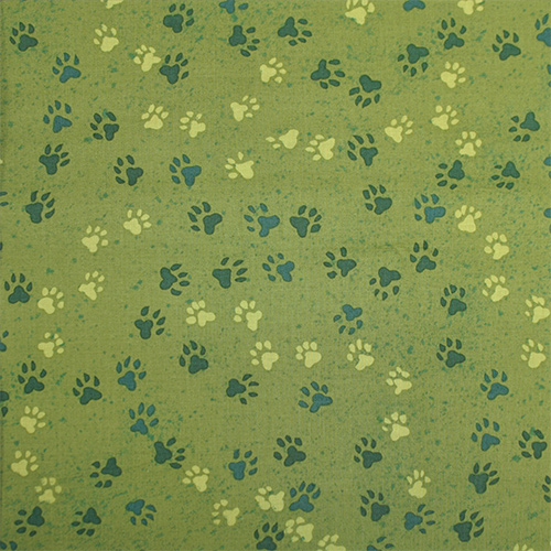 【足跡プリント】50x55cm (UDG-098) カラーバリエーション