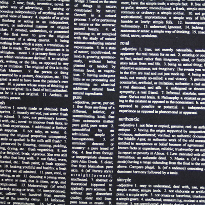 【英字プリント】50x55cm (UEG-029) カラーバリエーション