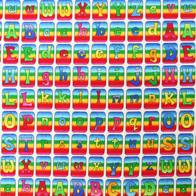 【英字プリント】50x110cm (UEG-038H)