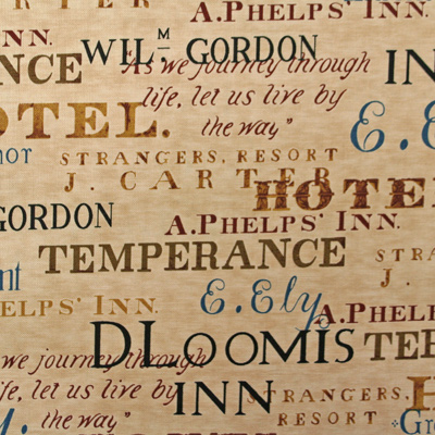 【英字プリント】50x110cm (UEG-053H)