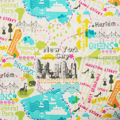 【英字プリント】50x110cm (UEG-073H)