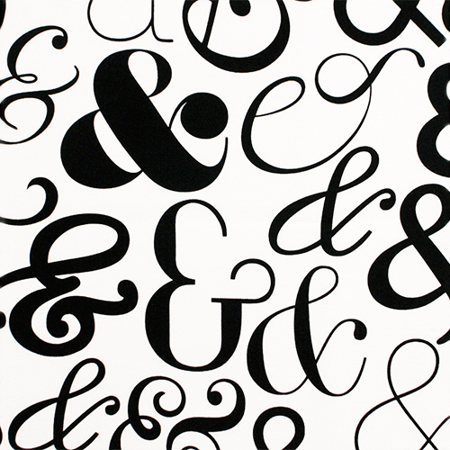 【英字・数字プリント】50x110cm (UEG-119H)