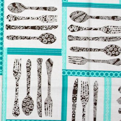 【Foods&Kitchen柄】50×55cm (UFK-001)