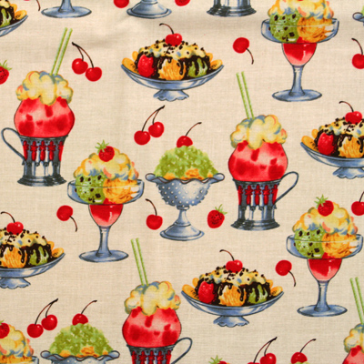 【Foods&Kitchen柄】50x110cm (UFK-069H)