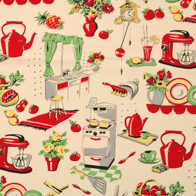 【Foods&Kitchen柄】50x55cm (UFK-070)