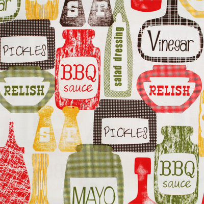 【Foods&Kitchen柄】50x110cm (UFK-137H)