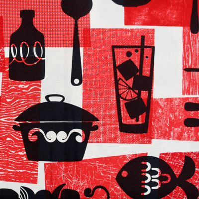 【Foods & Kitchen柄】50x110cm (UFK-138H)