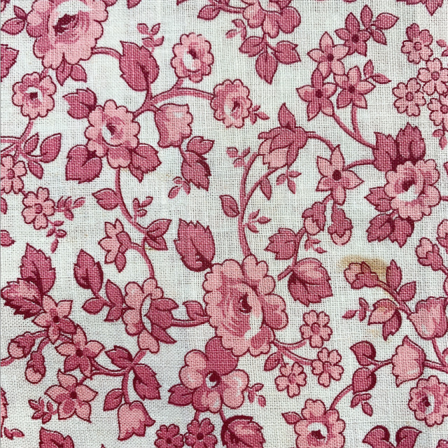 海外で人気の【フィードサック】 1930年代アメリカ製 穀物袋の布地 ヴィンテージ布  花柄   UFS-162